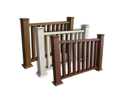 Ограждение из ДПК под ключ! Вертикаль