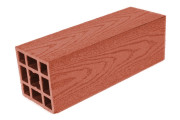 Столб ДПК 100х100 мм, Терракот