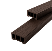 Перила из ДПК 90х45 мм, цвет Венге