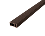 Перила ДПК 90х45 мм ELIT 3D дерево, цвет Венге