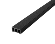 Перила ДПК 90х45 мм ELIT 3D дерево, цвет Графит