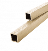 Балясины ДПК 55х55 мм PREMIUM 3D, Слоновая кость