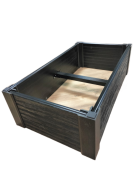 Грядка из ДПК от производителя, цвет Венге