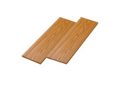 Заборная доска из ДПК 140х10 мм, цвет Орех