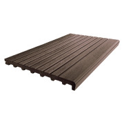 Ступени из ДПК 320х24 мм, цвет Венге