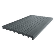 Ступени из ДПК 320х24 мм, цвет Графит