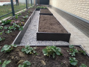 Доска для грядок из ДПК от производителя, цвет Венге