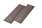Заборная доска из ДПК 140х10 мм, цвет  Шоколад