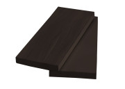 Штакетник ДПК 97×12 мм, цвет Венге