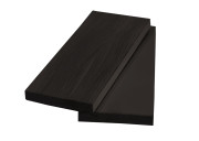 Штакетник ДПК 97×12 мм, цвет Графит