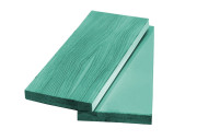 Штакетник ДПК 97×12 мм, цвет Зеленый