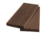 Штакетник ДПК 97×12 мм, цвет Какао