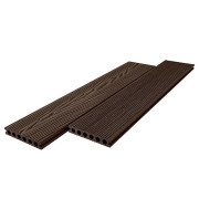 Террасная доска из ДПК 150х25 мм, цвет Венге (Массив)