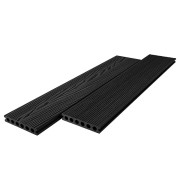 Террасная доска из ДПК 150х25 мм, цвет Графит (Массив)