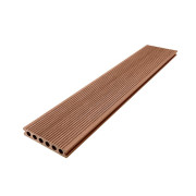 Террасная доска из ДПК 150х25 мм, цвет Орех (Массив)