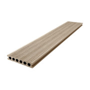 Террасная доска из ДПК 150х25 мм, цвет Слоновая кость (Массив)