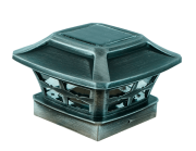 Декоративный фонарь для столба из ДПК