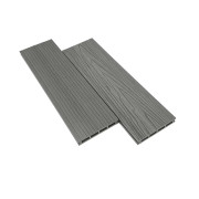 Террасная доска из ДПК 146х24 мм, цвет Серый